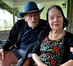 Ronald Gatty with his wife Janette at their home in Wainadoi (Photo:Fiji Sun)