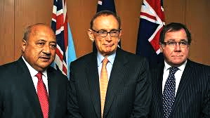 Bob Carr with Ratu Inoke Kubuabola